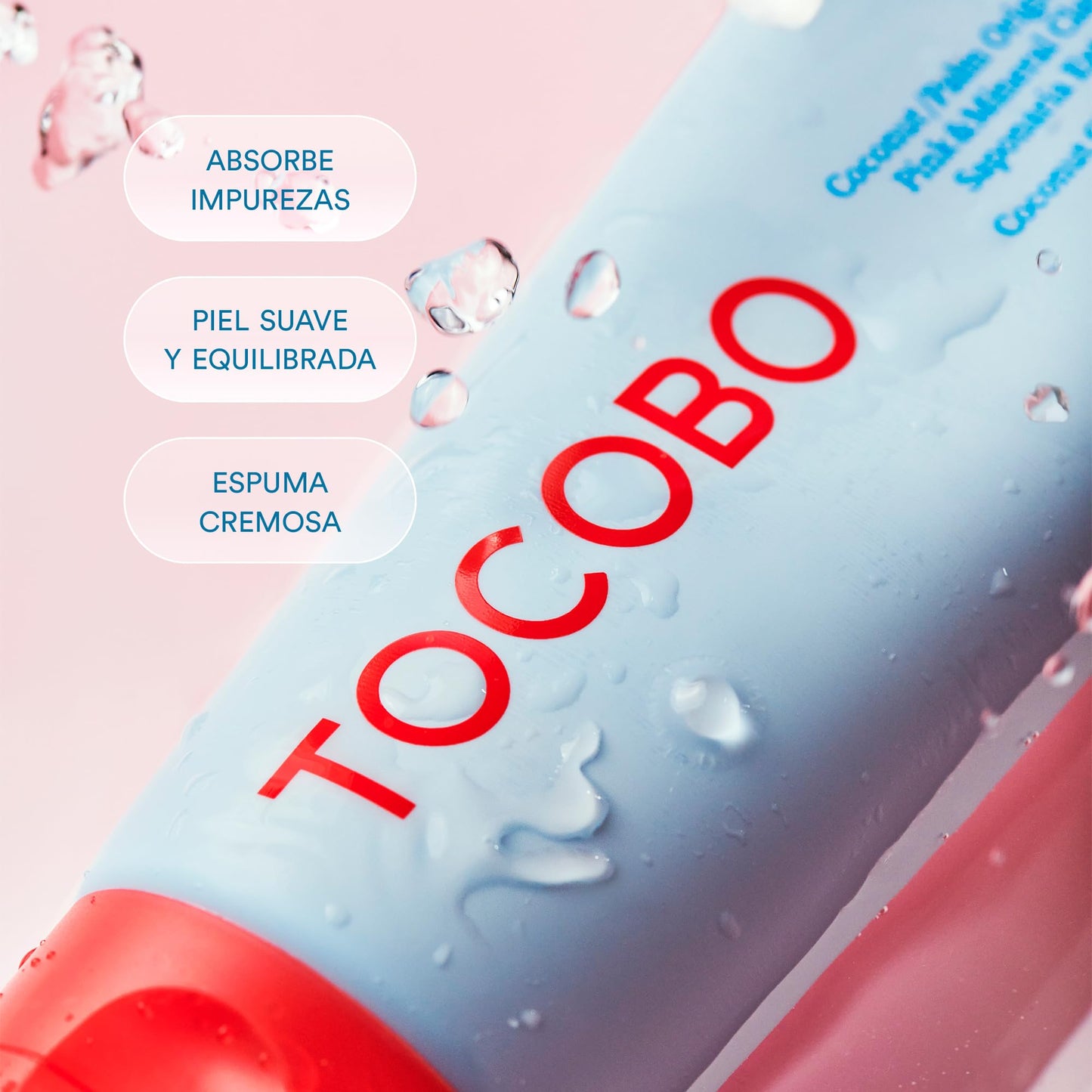 Tocobo Coconut Clay Cleansing Foam – Espuma Limpiadora para Piel Mixta y Grasa