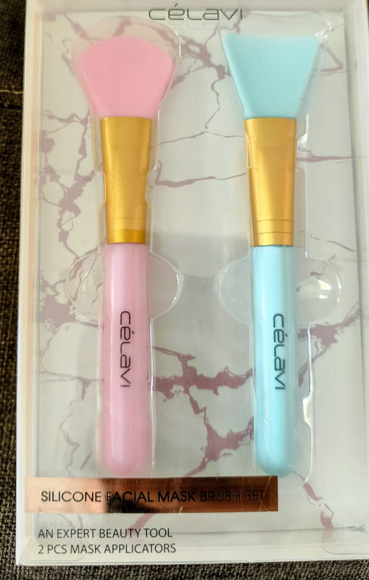 Set de brochas aplicadoras de silicón para mascarilla facial