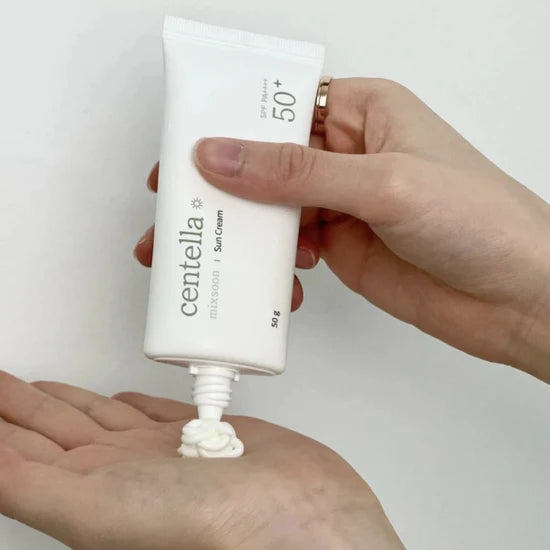 Bloqueador Centella Sun Cream SPF50+ PA de Mixsoon