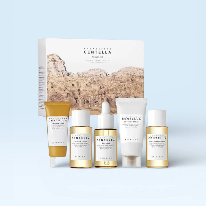 Kit de Centella SKIN1004 – Rutina Completa Coreana para Piel Sensible  Grasa y Mixta