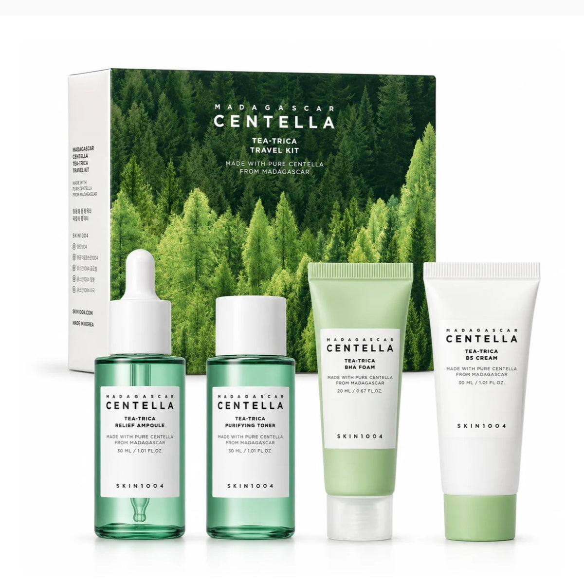 Madagascar Centella Tea-Trica Travel Kit de SKIN1004