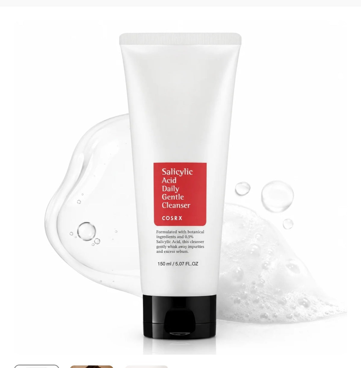 Limpiador Antiacné acido salicílico COSRX