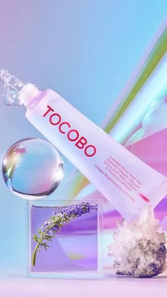 Tocobo Collagen Brightening Eye Cream – Contorno de Ojos Iluminador y Antiarrugas